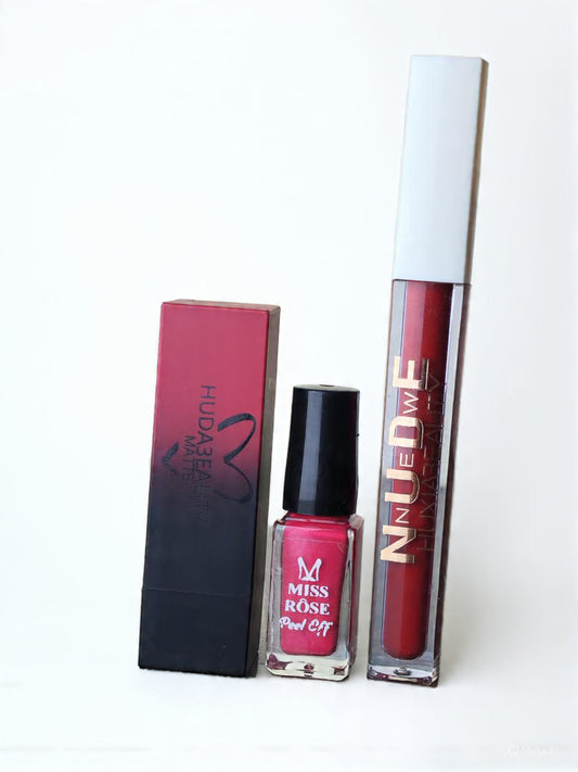 Complete 16-Piece Makeup Set – All-in-One Glam Kit