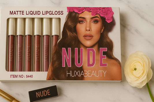 Nude Lip Gloss – Pack of 12 (Assorted Shades)