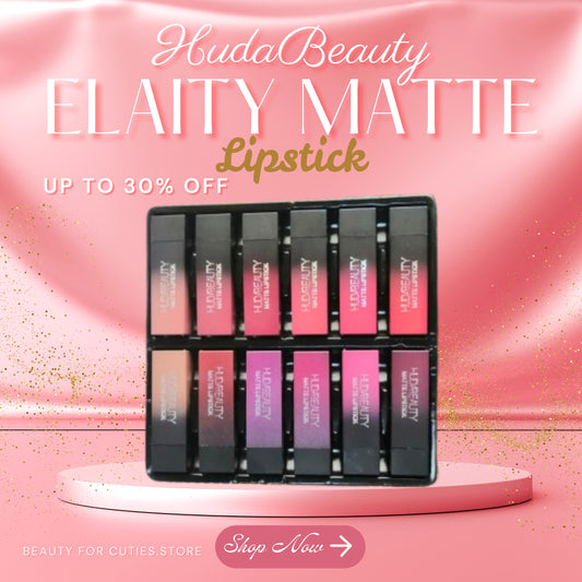 Huda Beauty 3Eality Matte Lipstick Collection