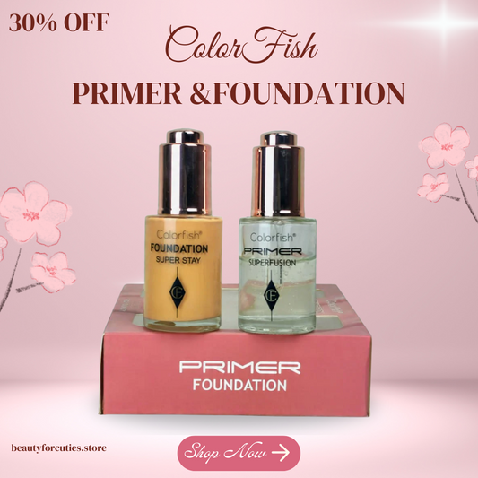 Colorfish Primer & Foundation Duo – Super Stay & Superfusion