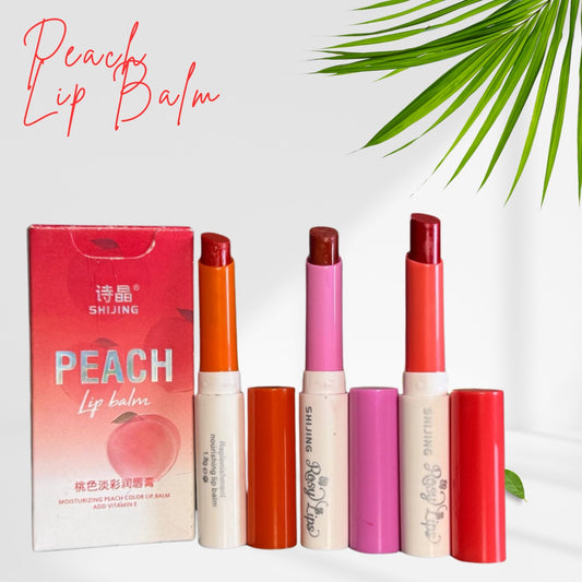 Peach Lip Balm – Nourishing Glow for Soft, Supple Lips