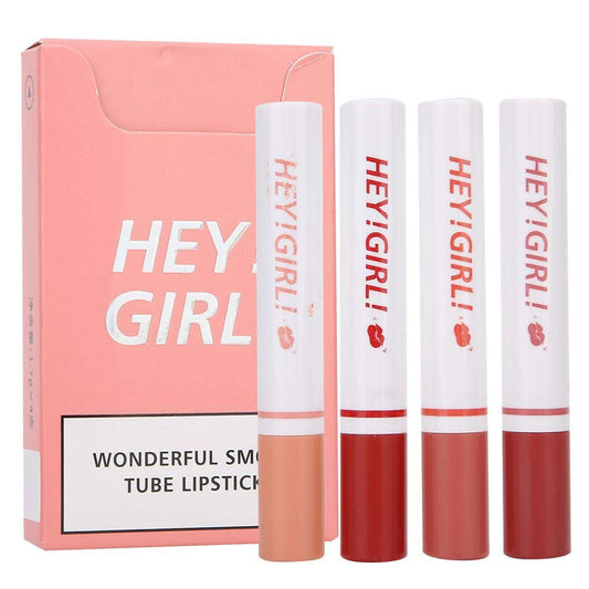 HeyGirl Lipstick Set – 4 Gorgeous Shades